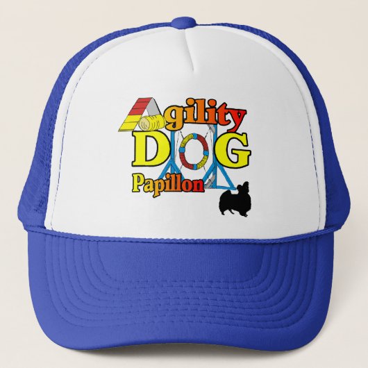 Papillon_Agility Gifts Trucker Pet (Voorkant)