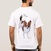 Papillon alleen t-shirt (Achterkant)
