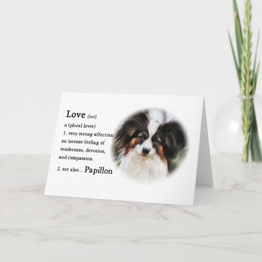 Papillon Art Gifts Kaart (Voorkant)