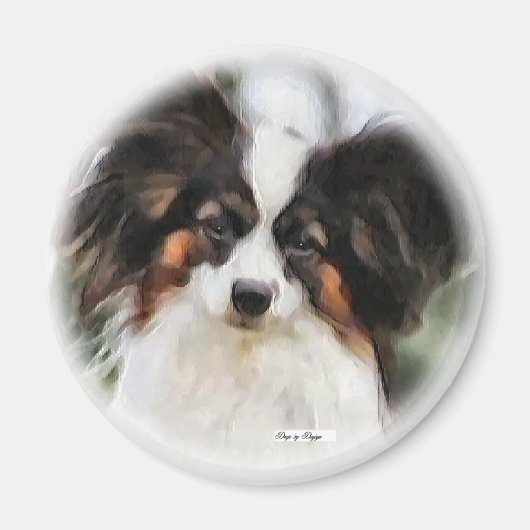 Papillon Art Gifts Magneet (Voorkant)