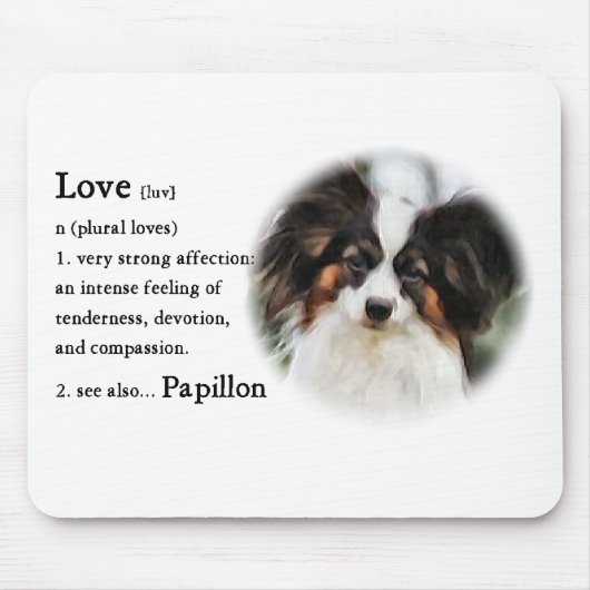 Papillon Art Gifts Muismat (Voorkant)