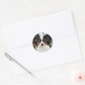 Papillon Art Gifts Ronde Sticker (Envelop)