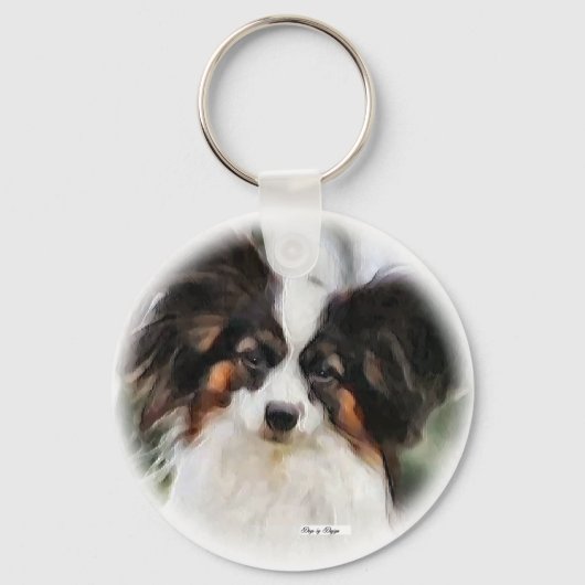 Papillon Art Gifts Sleutelhanger (Voorkant)