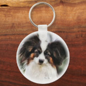 Papillon Art Gifts Sleutelhanger (Voorkant)