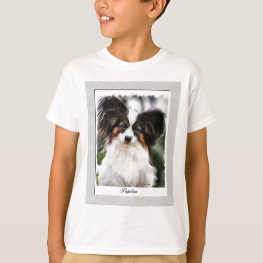 Papillon Art Gifts T-shirt (Voorkant)