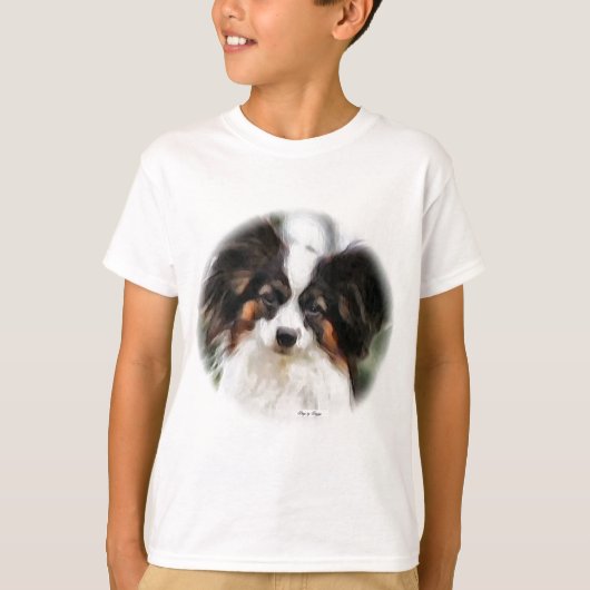 Papillon Art Gifts T-shirt (Voorkant)