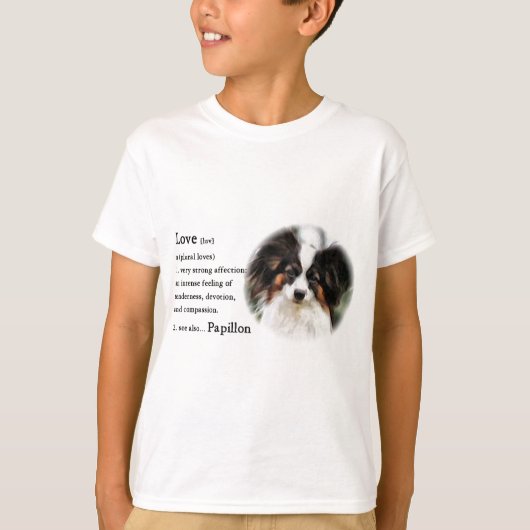 Papillon Art Gifts T-shirt (Voorkant)