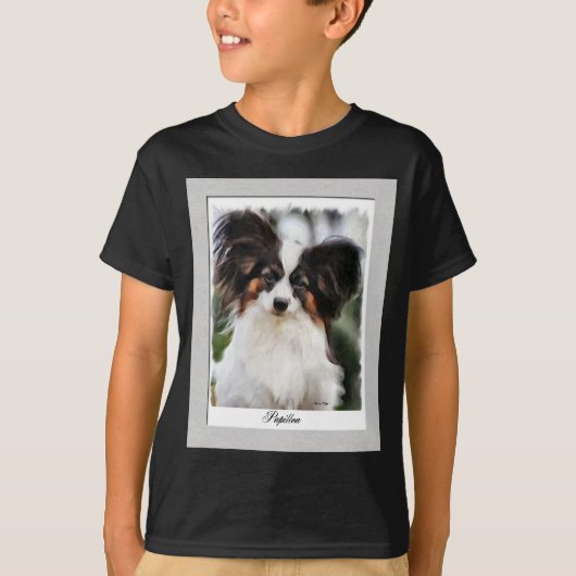 Papillon Art Gifts T-shirt (Voorkant)