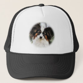 Papillon Art Gifts Trucker Pet