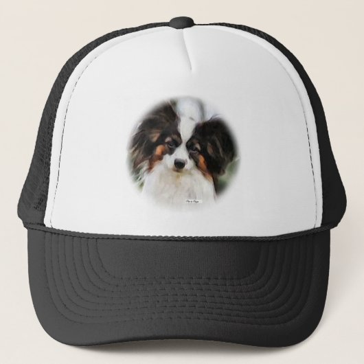 Papillon Art Gifts Trucker Pet (Voorkant)