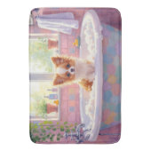 Papillon badtijd Mooie badkamer decor Badmat (Voorkant Verticaal)