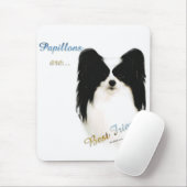 Papillon Beste Vriend 2 Muismat (Met muis)