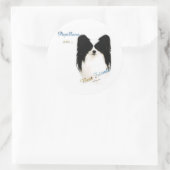 Papillon Beste Vriend 2 - Sticker (Tas)