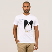 Papillon Beste Vriend 2 T-shirt (Voorkant volledig)