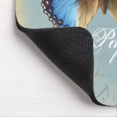 Papillon bleu muismat (Hoek)