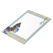 Papillon bleu notitieblok (Schuin)