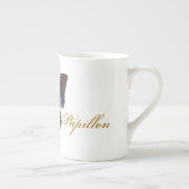 Papillon bleu porselein kop (Rechts)