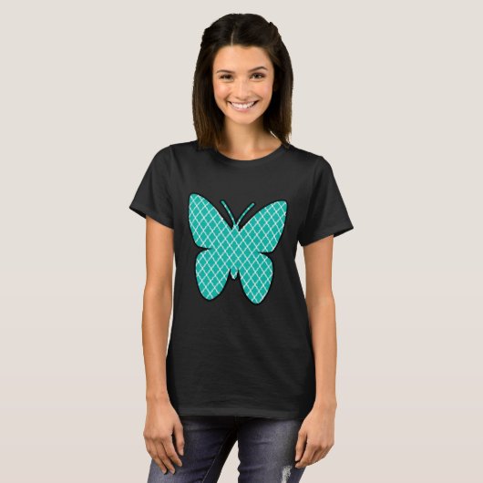 Papillon Bleuté T-shirt (Voorkant volledig)