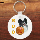 Papillon Boo Sleutelhanger (Voorkant)