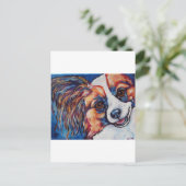 Papillon Briefkaart (Staand voorkant)