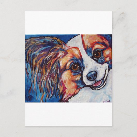 Papillon Briefkaart (Voorkant)