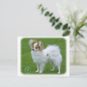 Papillon Briefkaart (Staand voorkant)