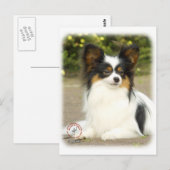 Papillon Briefkaart (Voorkant / Achterkant)