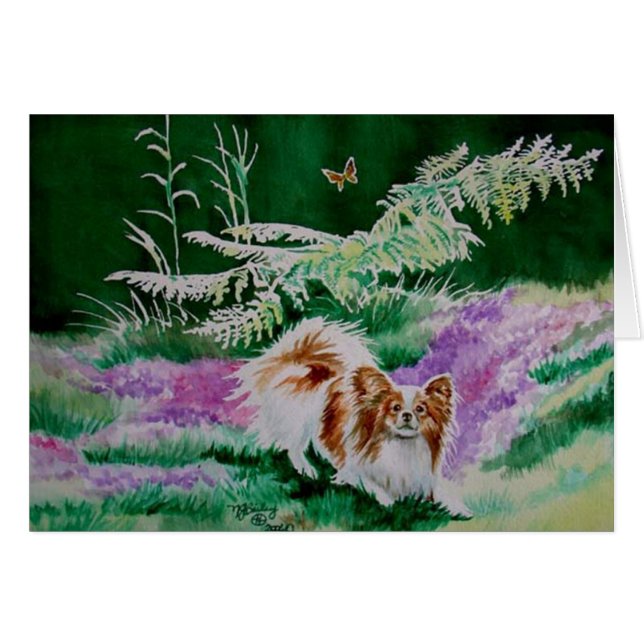 Papillon "Butterfly Garden" (Voorkant Horizontaal)