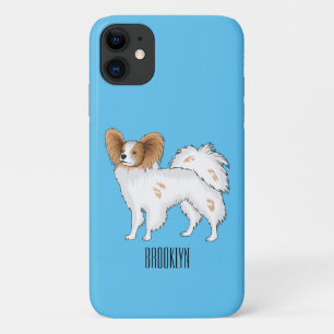 Papillon cartoon illustratie Case-Mate iPhone case
