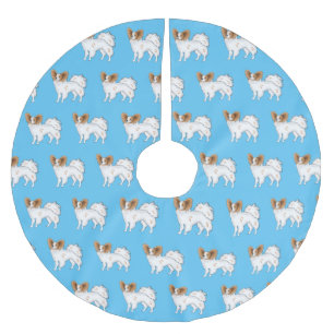 Papillon cartoon illustratie kerstboom rok