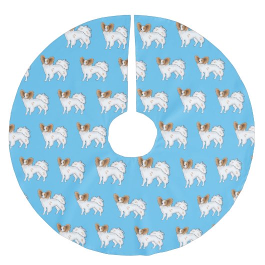 Papillon cartoon illustratie kerstboom rok (Voorkant)