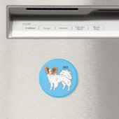 Papillon cartoon illustratie magneet (Insitu (Vaatwasser))