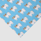 Papillon cartoon illustratie tissuepapier (Detail)