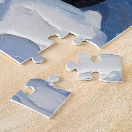 Papillon Christmas Red Truck Holiday Legpuzzel (Zijkant)