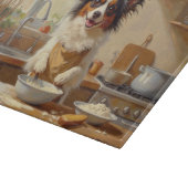 Papillon Cooking in Kitchen Snijplank (Hoek)