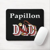 Papillon Dad Gifts Muismat (Met muis)
