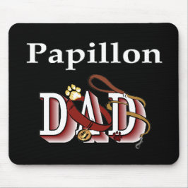 Papillon Dad Gifts Muismat