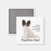 Papillon Dad Magnet (Voorkant / Achterkant)