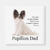 Papillon Dad Magnet (Voorkant)