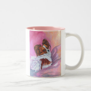 Papillon Dog Art MOK