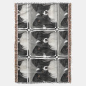 Papillon Dog Deken (Voorkant Verticaal)