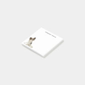 Papillon Dog Foto gepersonaliseerde Post-it notiti Post-it® Notes (Schuin)
