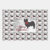 Papillon Dog Inpakpapier Vel (Voorkant)