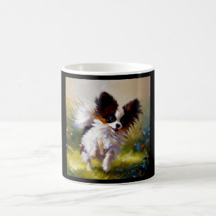 Papillon Dog Koffiemok