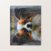 Papillon Dog. Legpuzzel (Verticaal)