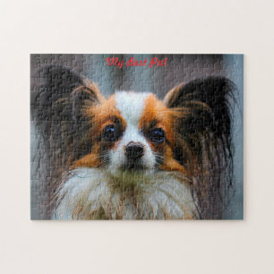 Papillon Dog. Legpuzzel