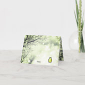 Papillon Dog Merry Christmas Card Kaart (Achterkant)