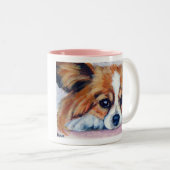 Papillon Dog Mok (Voorkant rechts)