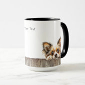 Papillon Dog Mok (Voorkant rechts)