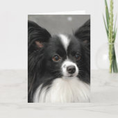 Papillon Dog Note Card Kaart (Voorkant)